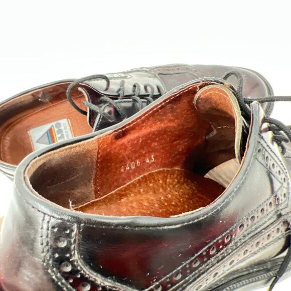 Vintage Aldo Wingtip Leather Lace Up Loafers - Picture 5 of 8